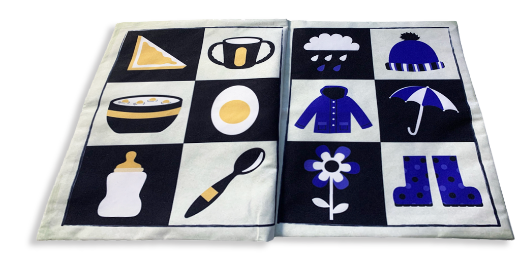 Rise and Shine Crinkly Cloth Newspaper
