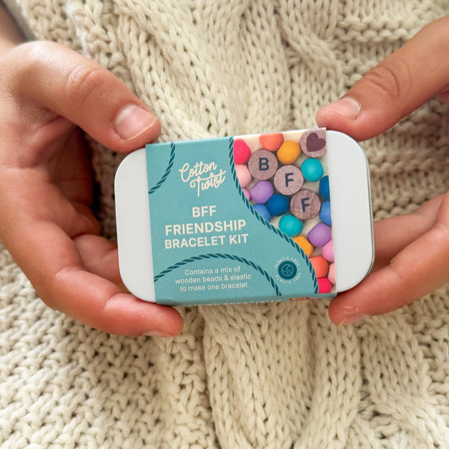 Beaded BFF Rainbow Friendship Bracelet Gift Kit