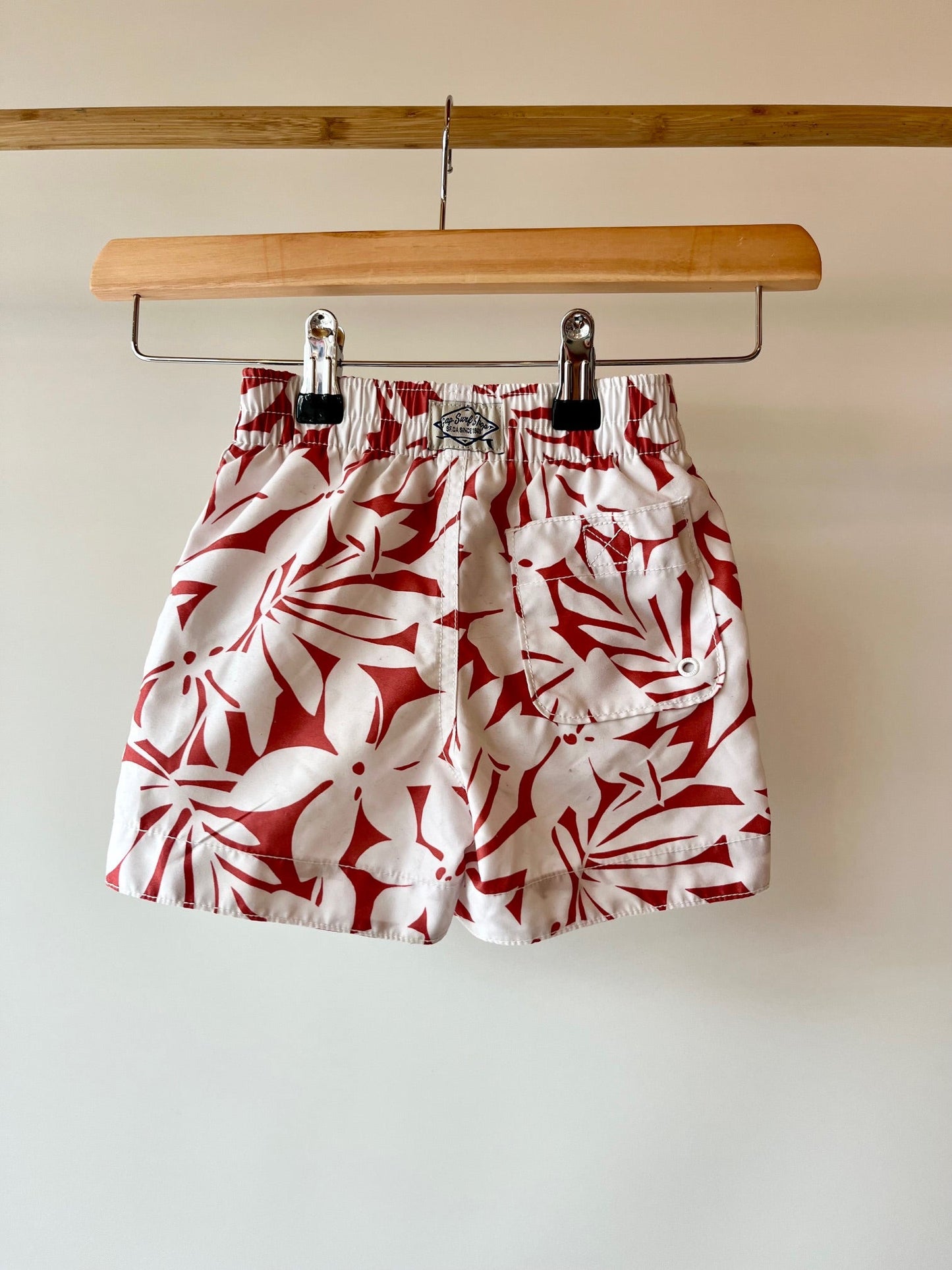 Preloved Baby Gap, Tropical Print Swim Shorts, 12-18 Months