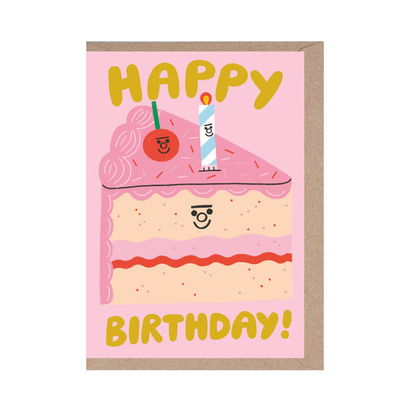 A Piece of Cake! Birthday Card