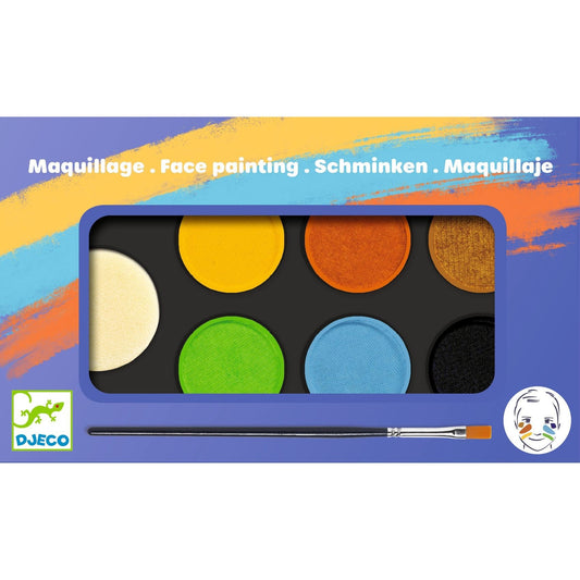 Set of Six Washable Face Paints