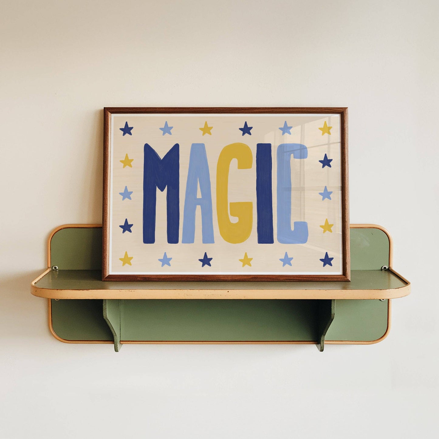 Lune Club - Magic Print: Multi, Unframed, A3