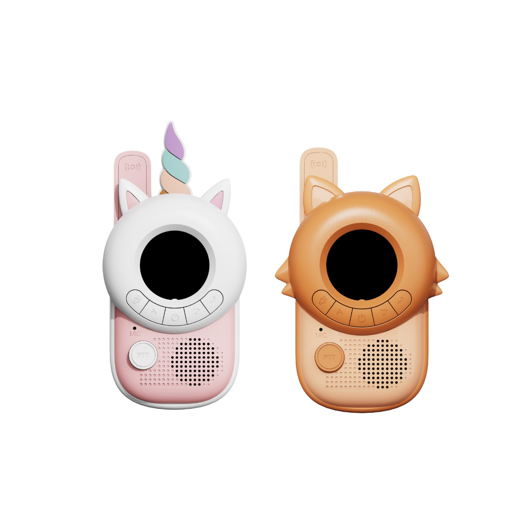 The ZooFamily, Zoo Walkie Talkie for Kids, Fox + Unicorn