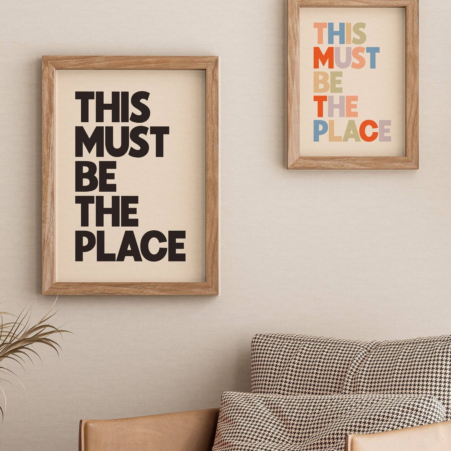 Lune Club - This Must Be The Place Print: Unframed, Multi, A3