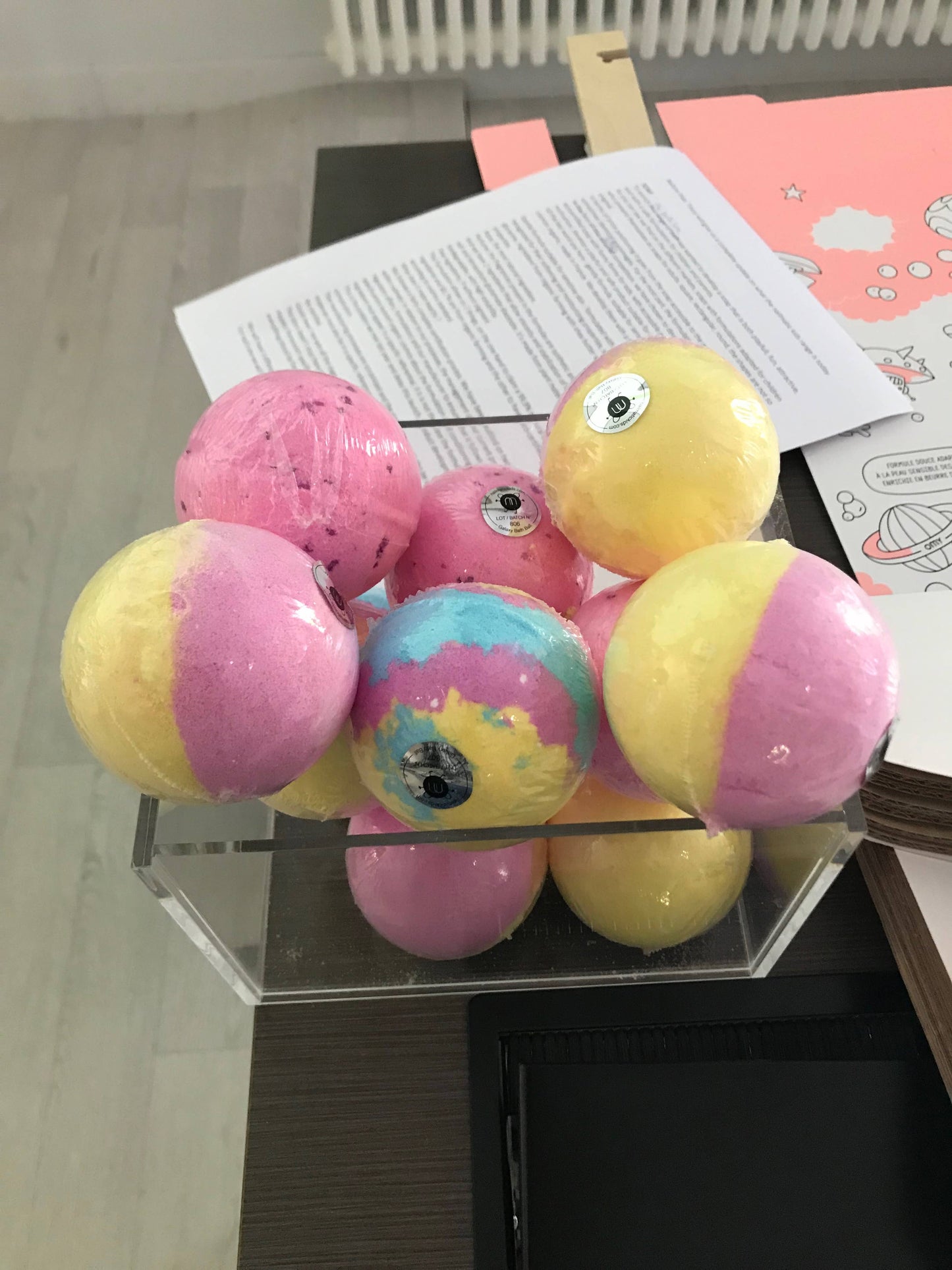 Cosmic Pink Bath Bomb