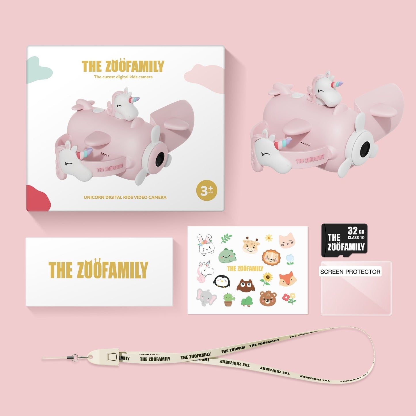 The ZooFamily, Zoo Video Camera for Kids, Unicorn