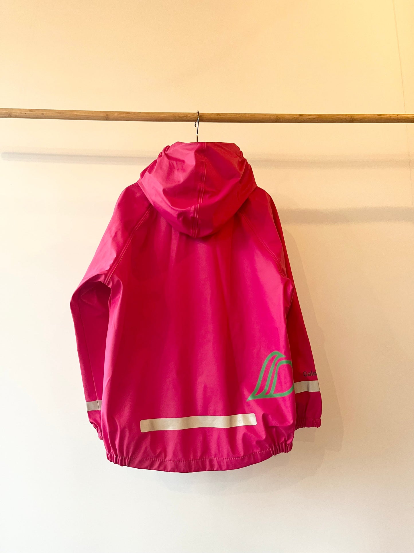 Preloved Didrikson, Pink Rain Jacket, 5 - 6 Years