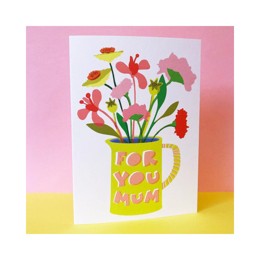 The Design Dealership, Flowers For Mum, Mother's Day Card