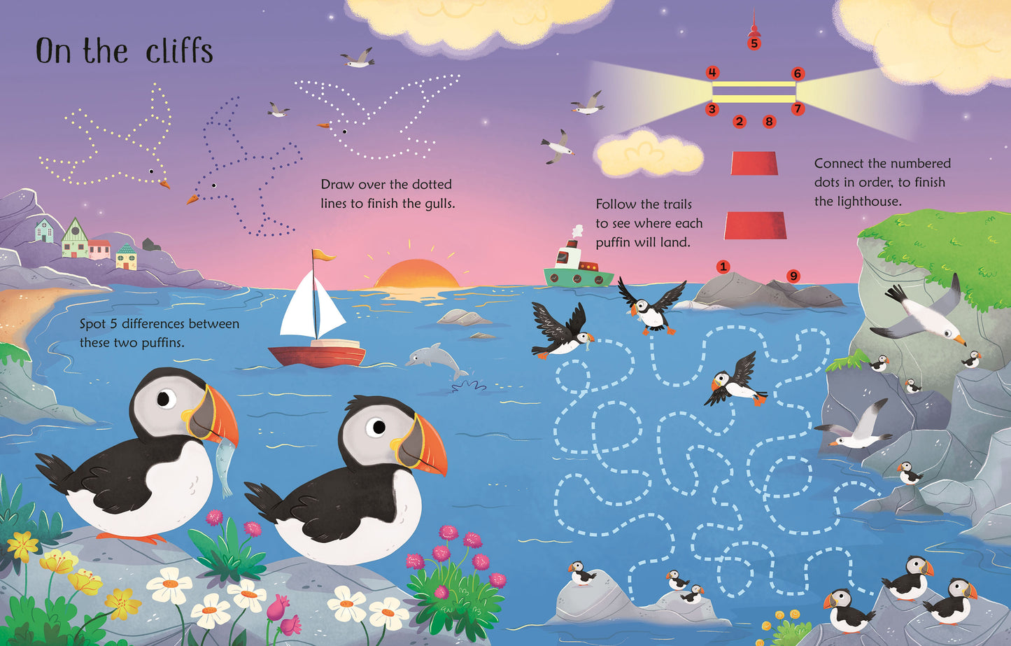 Wipe Clean Seashore Activities