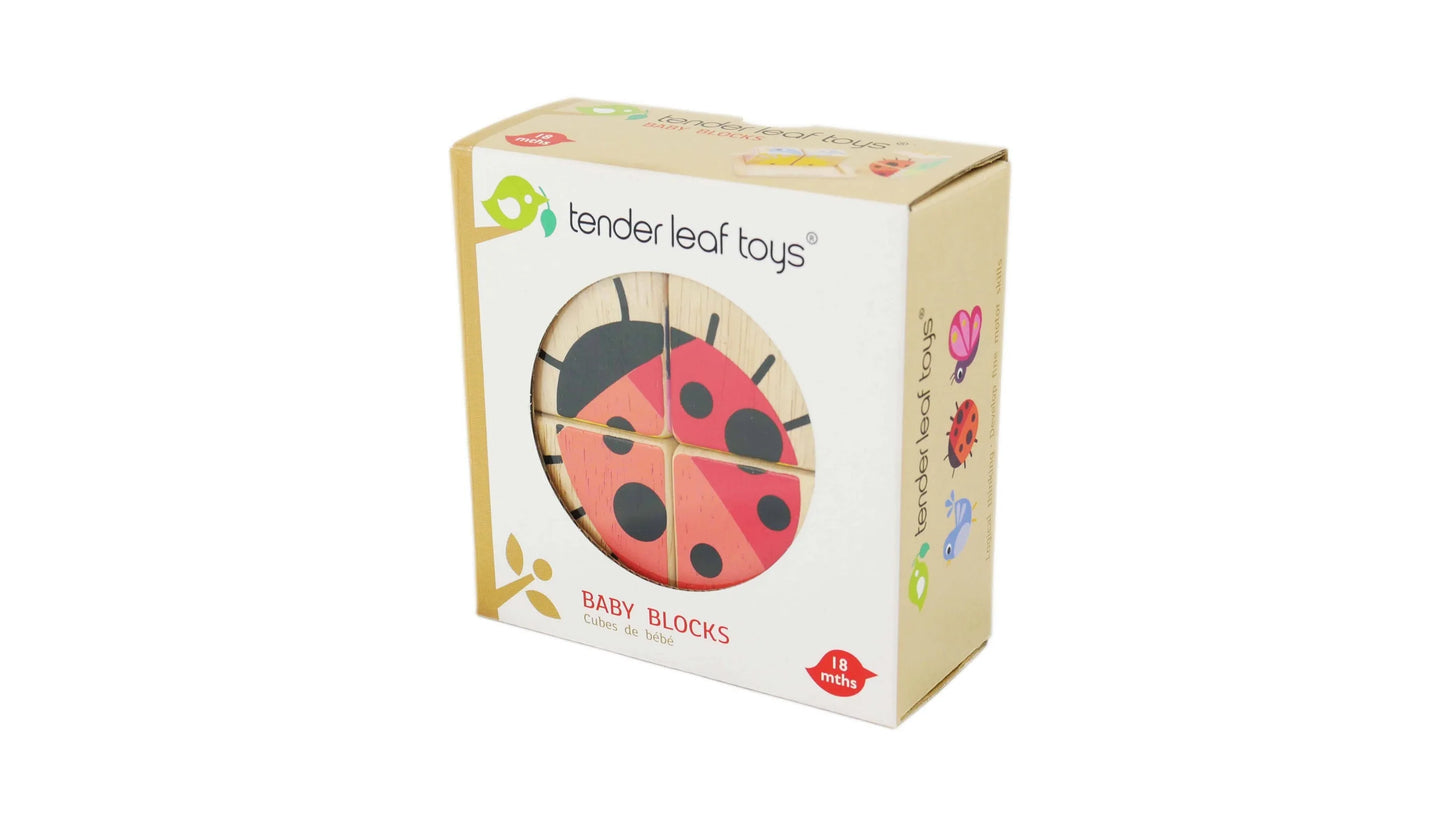 Wooden Baby Blocks Toy for Toddlers