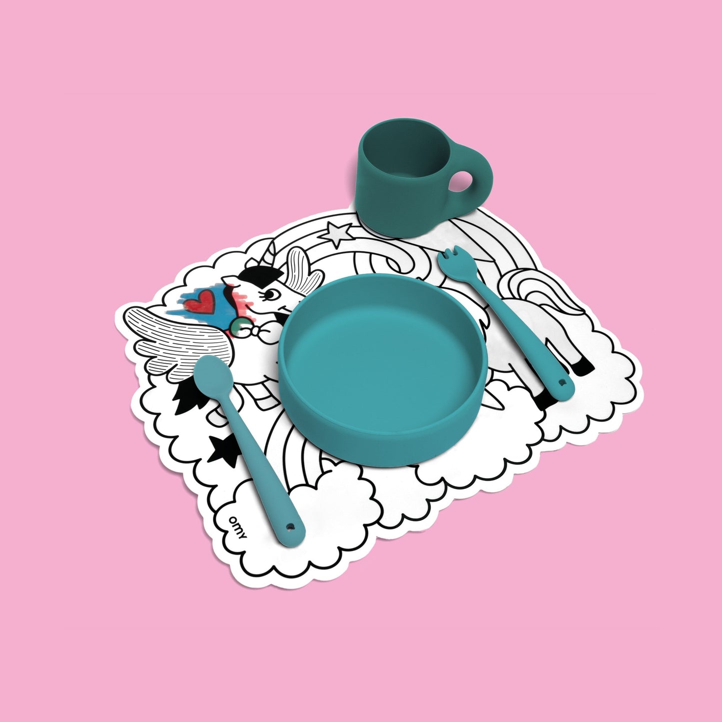 OMY Magic Water Placemats, Lily