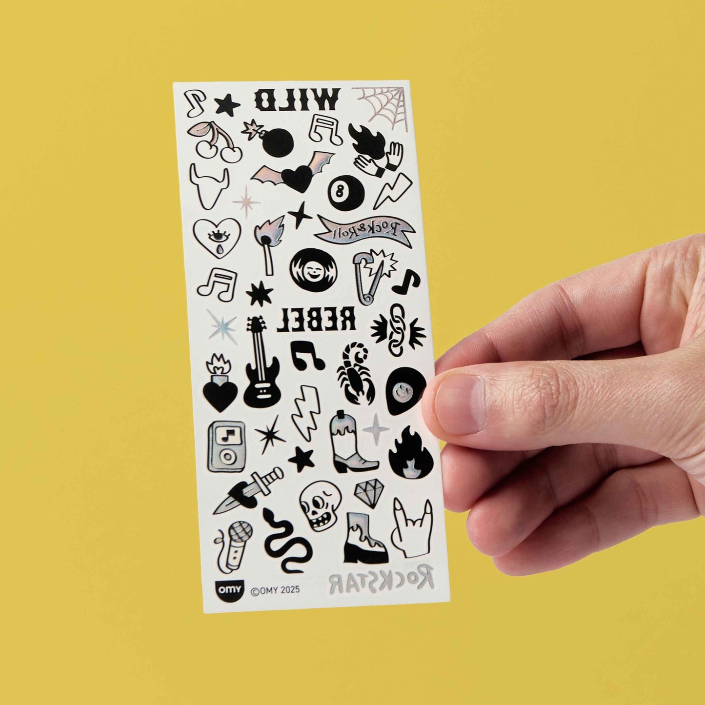 OMY, Flash Tattoo - Wild Rebel