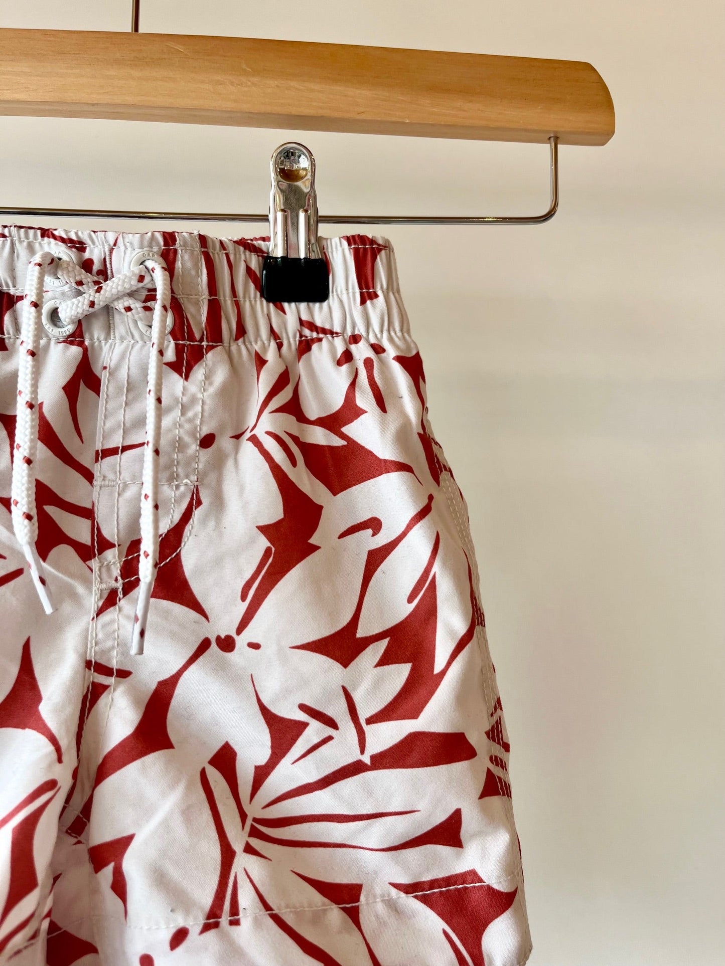 Preloved Baby Gap, Tropical Print Swim Shorts, 12-18 Months