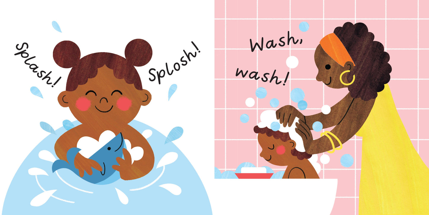 Baby's Busy Day (3 Book Set - Board, Cloth and Bath)