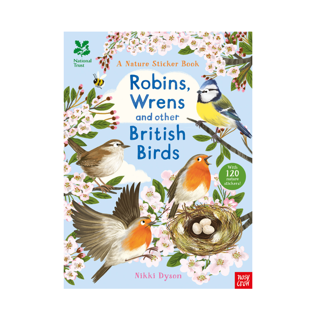 Robins Wrens British Birds Nature Sticker Book