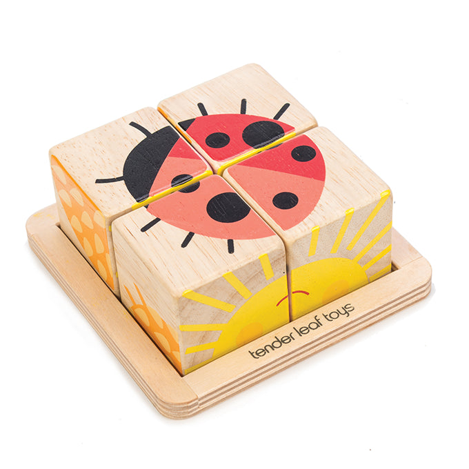 Wooden Baby Blocks Toy for Toddlers