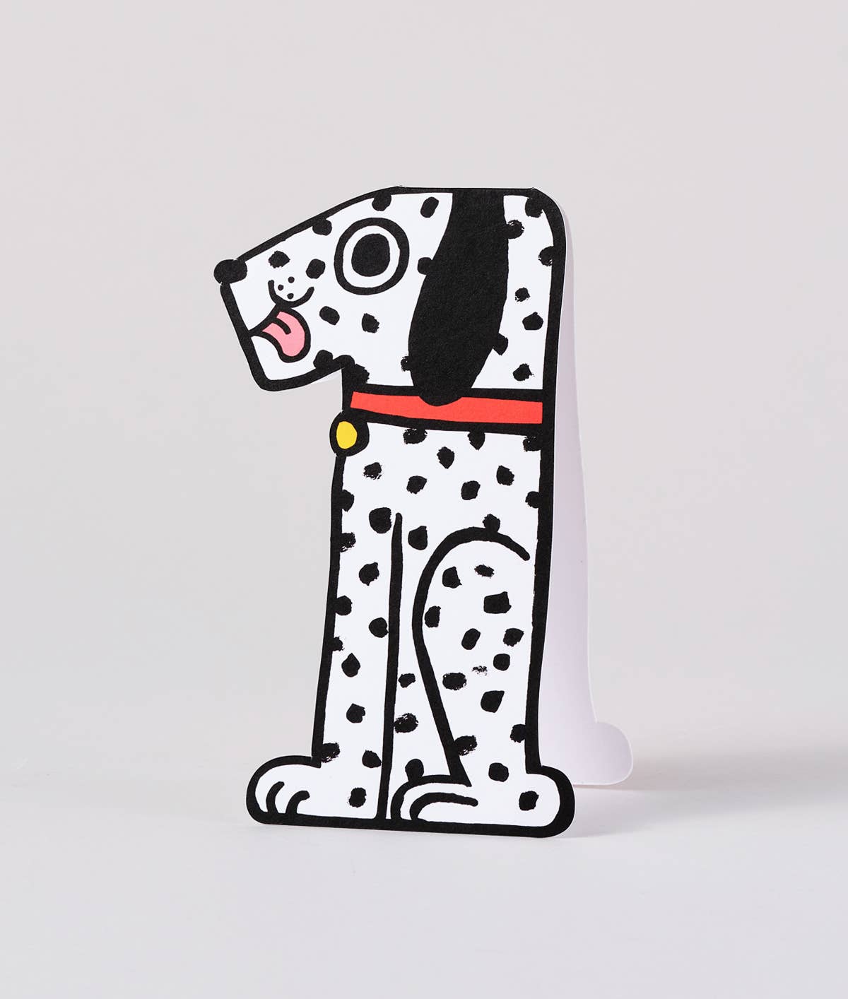 Dog Shaped Card 1st Birthday Kid's Birthday Number Card