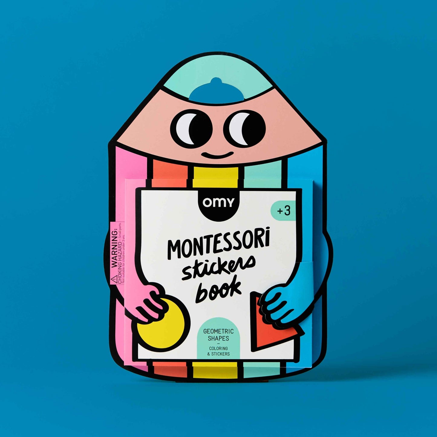 OMY, Montessori Shapes Sticker Book