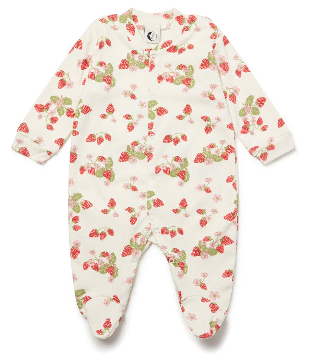 Sleepy Doe, Strawberry Sleepsuit
