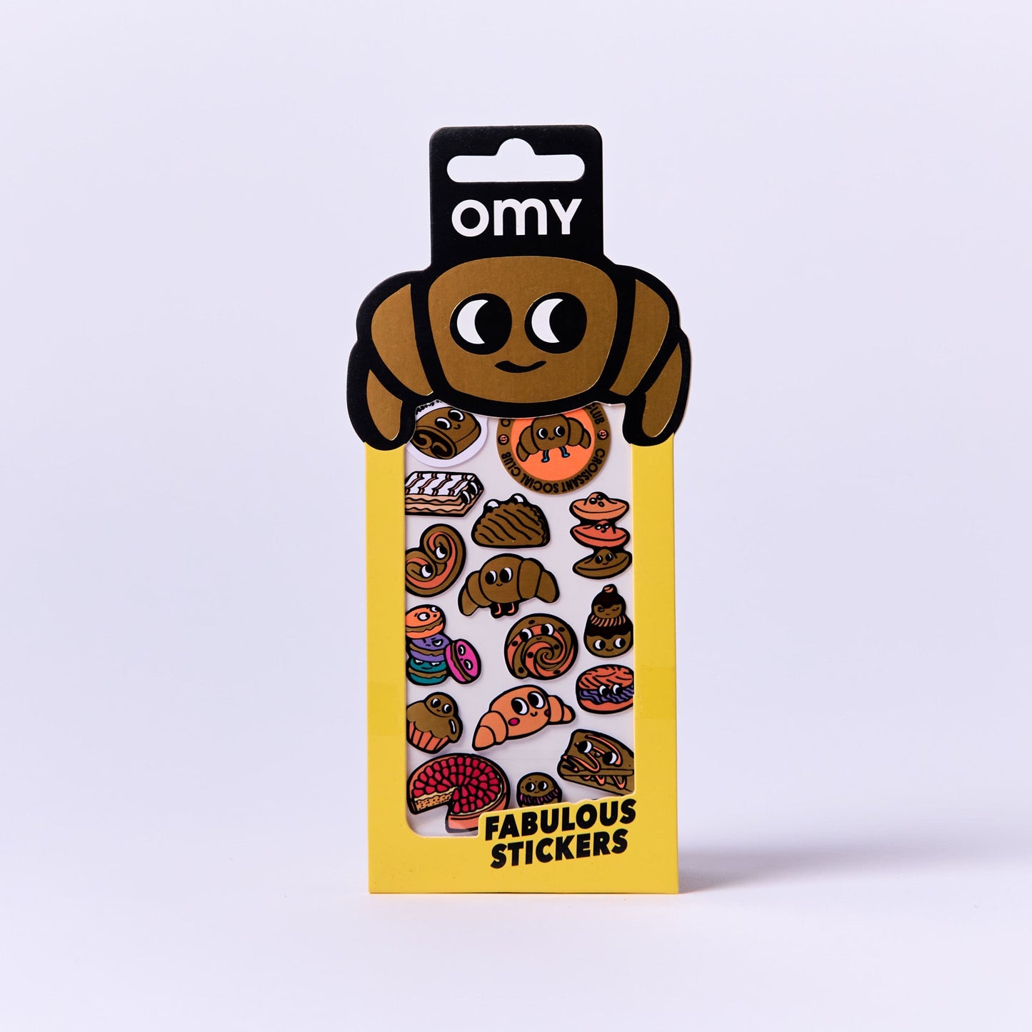 OMY, Iconic Fabulous Stickers, Croissant