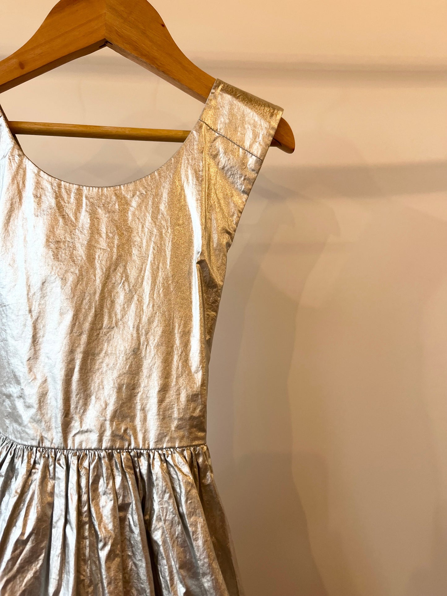 Preloved Cos. Metallic Party Dress, 4 years