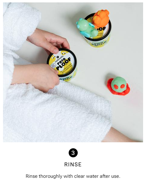 Pataploof! Bath & Shower Dough: Orange