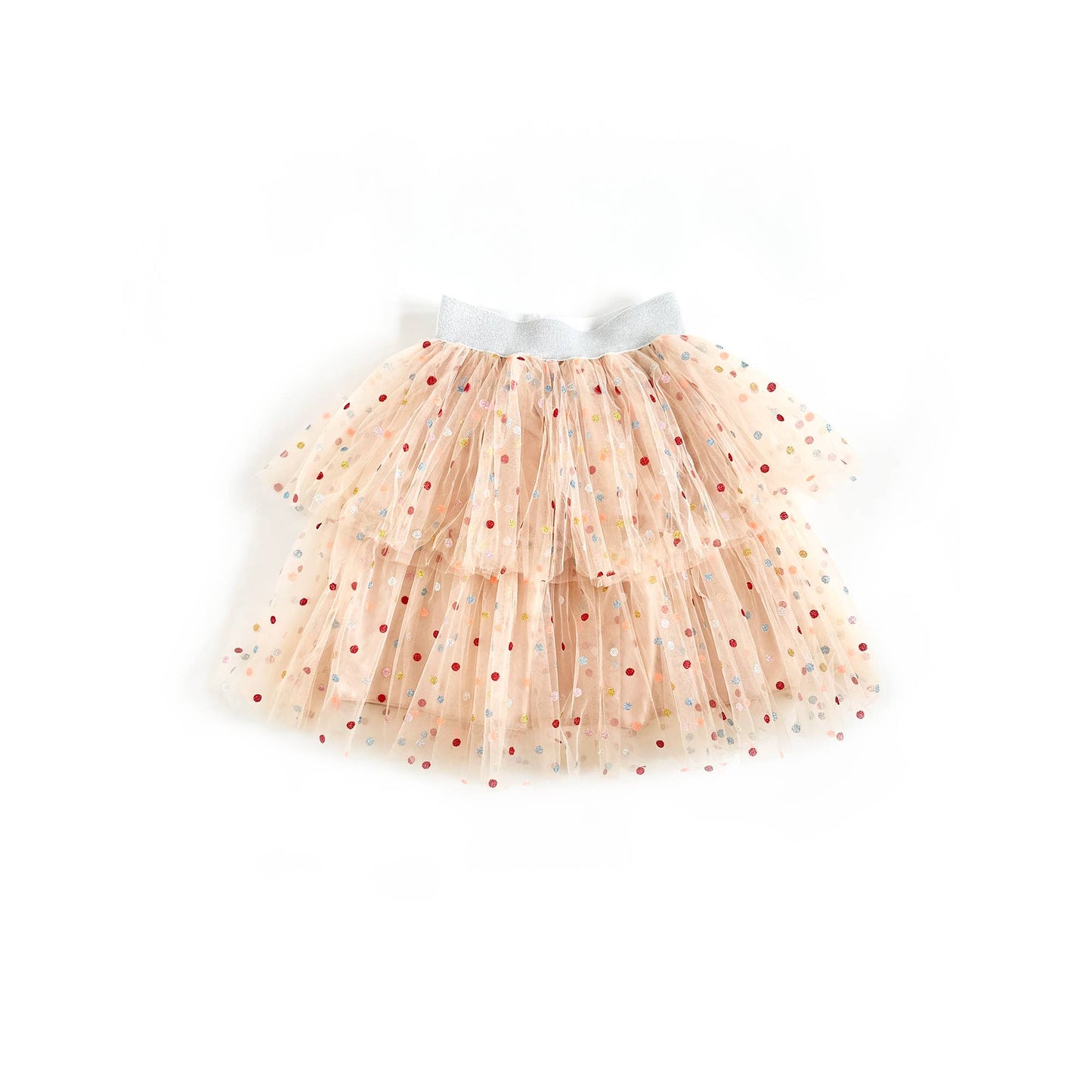 Ratatam! - Colombine Tutu Skirt with Multicolored Polka Dots