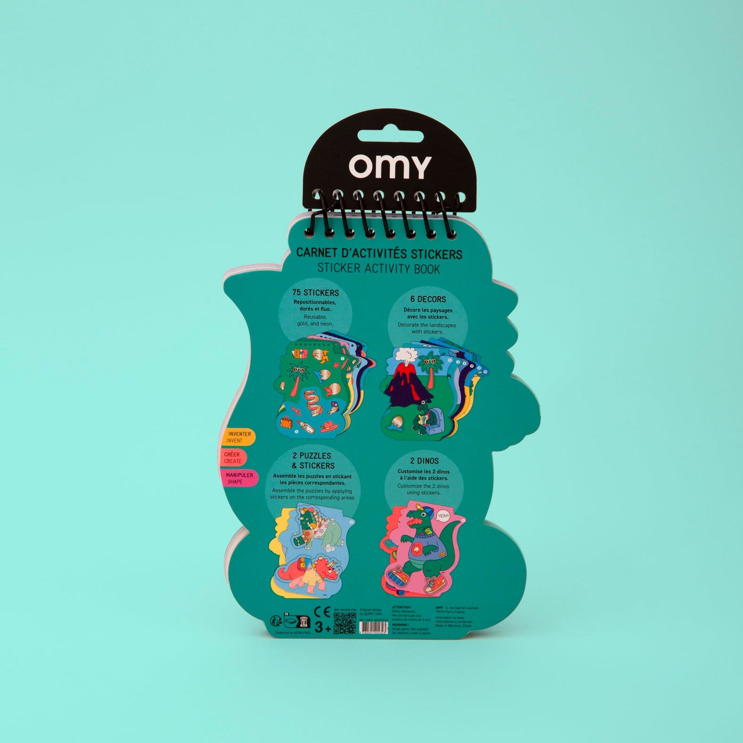 Dino Sticker Activity Book