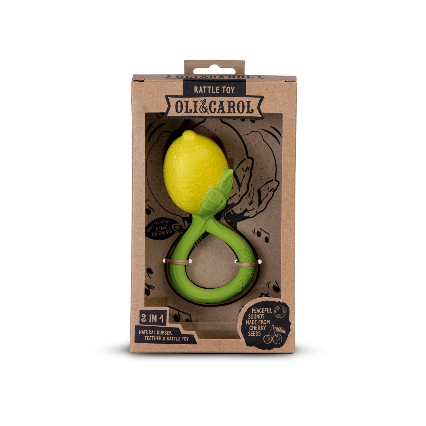 Lemon Rattle Toy
