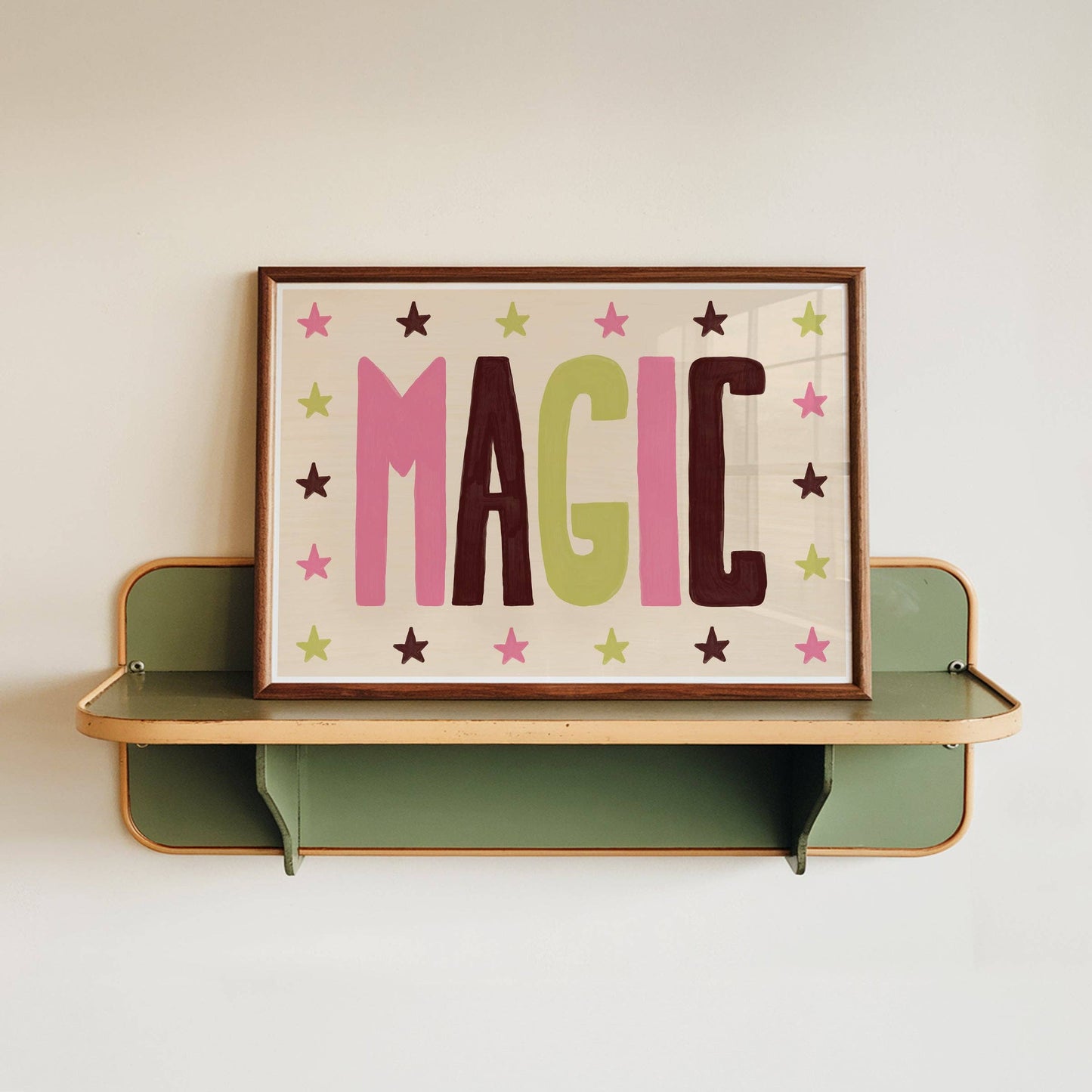 Lune Club - Magic Print: Multi, Unframed, A3