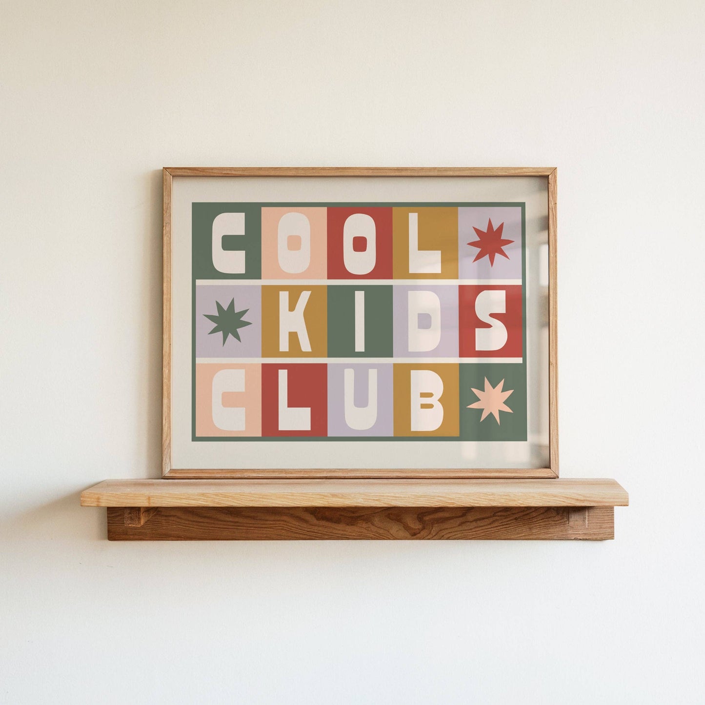 Lune Club - Cool Kids Club Print: Unframed, A3