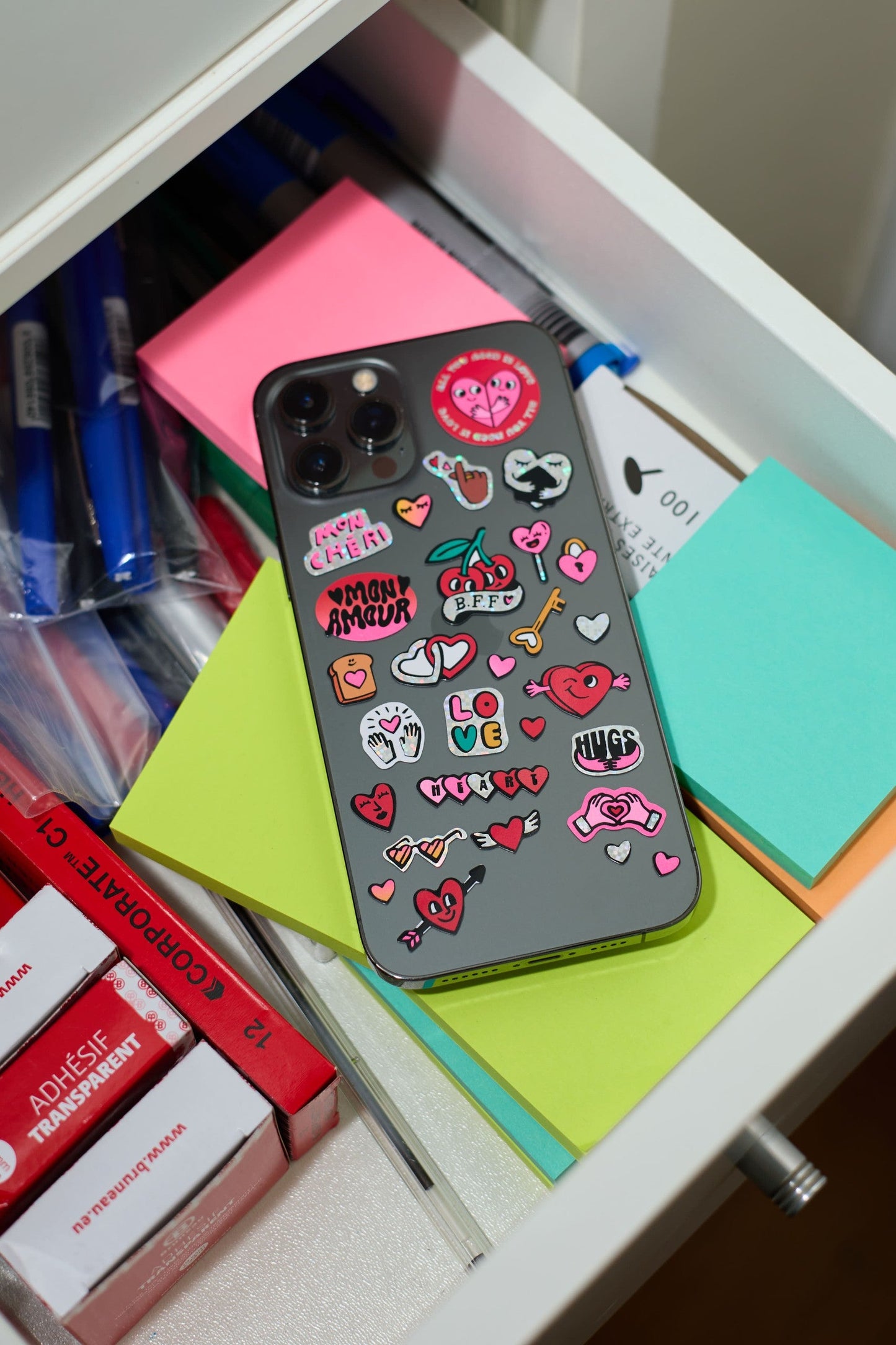 OMY, Iconic Fabulous Stickers, Love