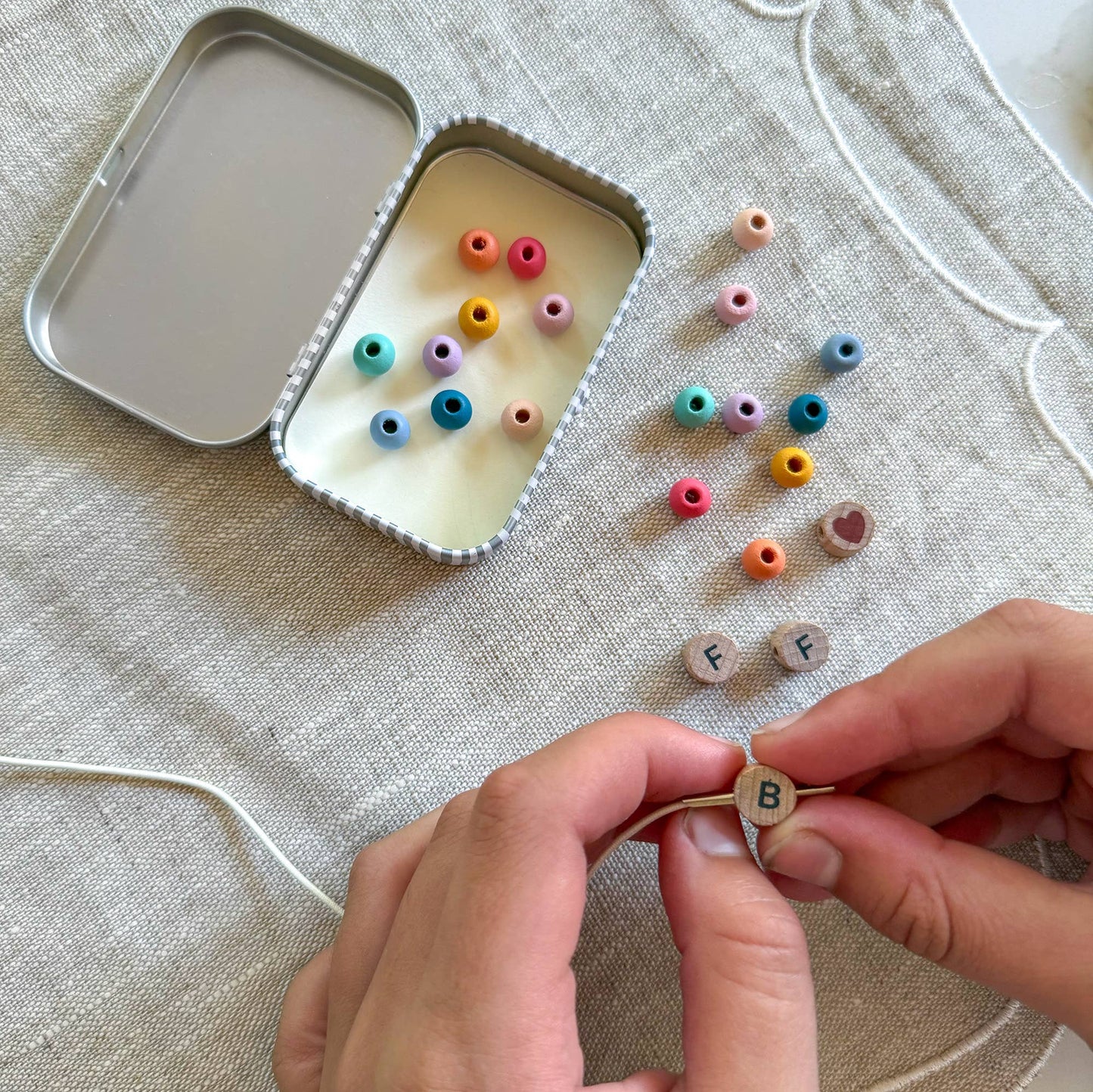 Beaded BFF Rainbow Friendship Bracelet Gift Kit