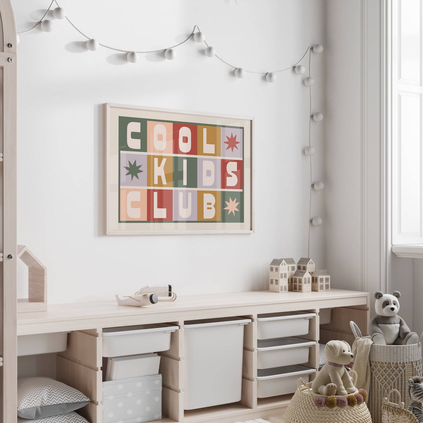Lune Club - Cool Kids Club Print: Unframed, A3