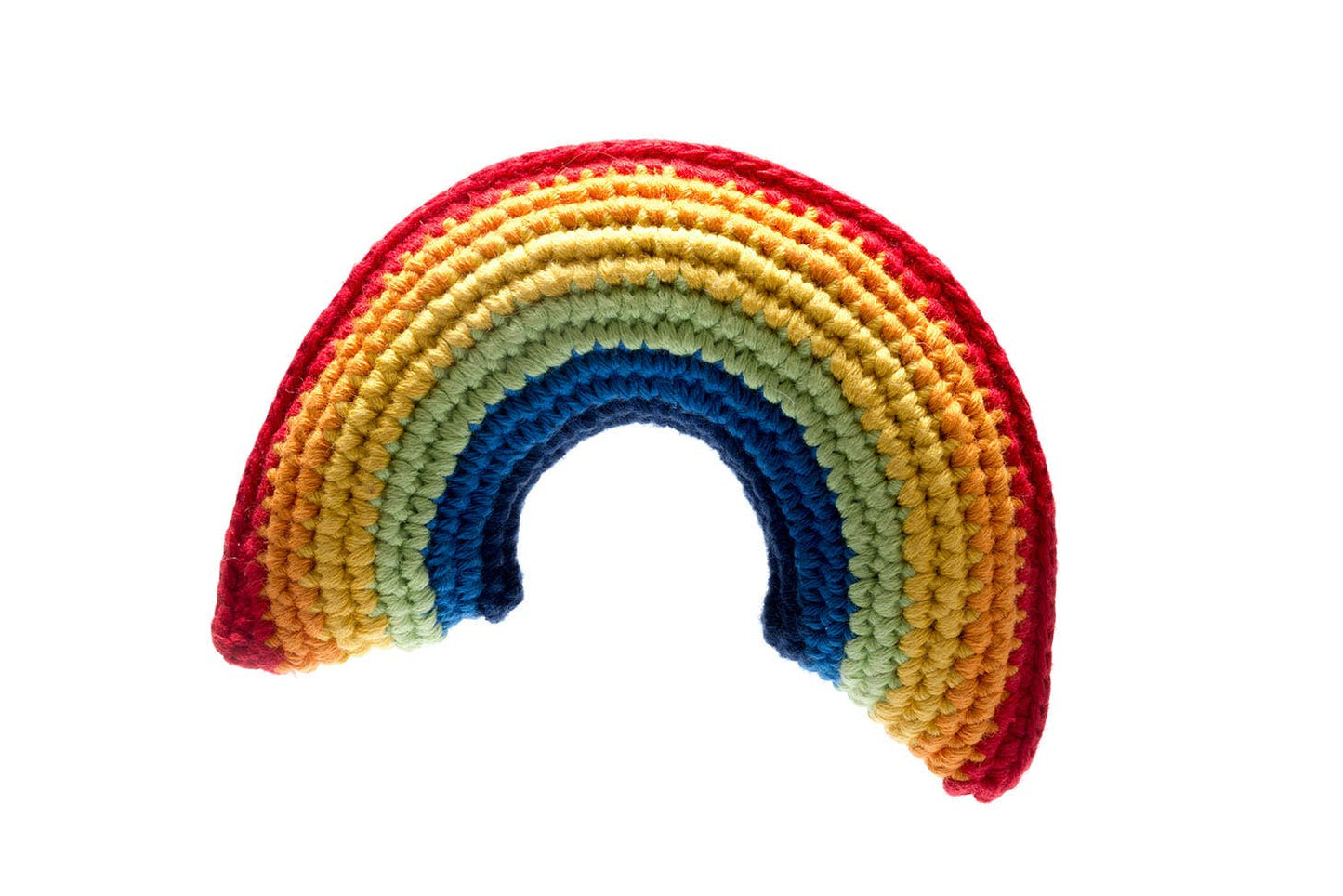 Best Years, Crochet Bright Rainbow Baby Toy