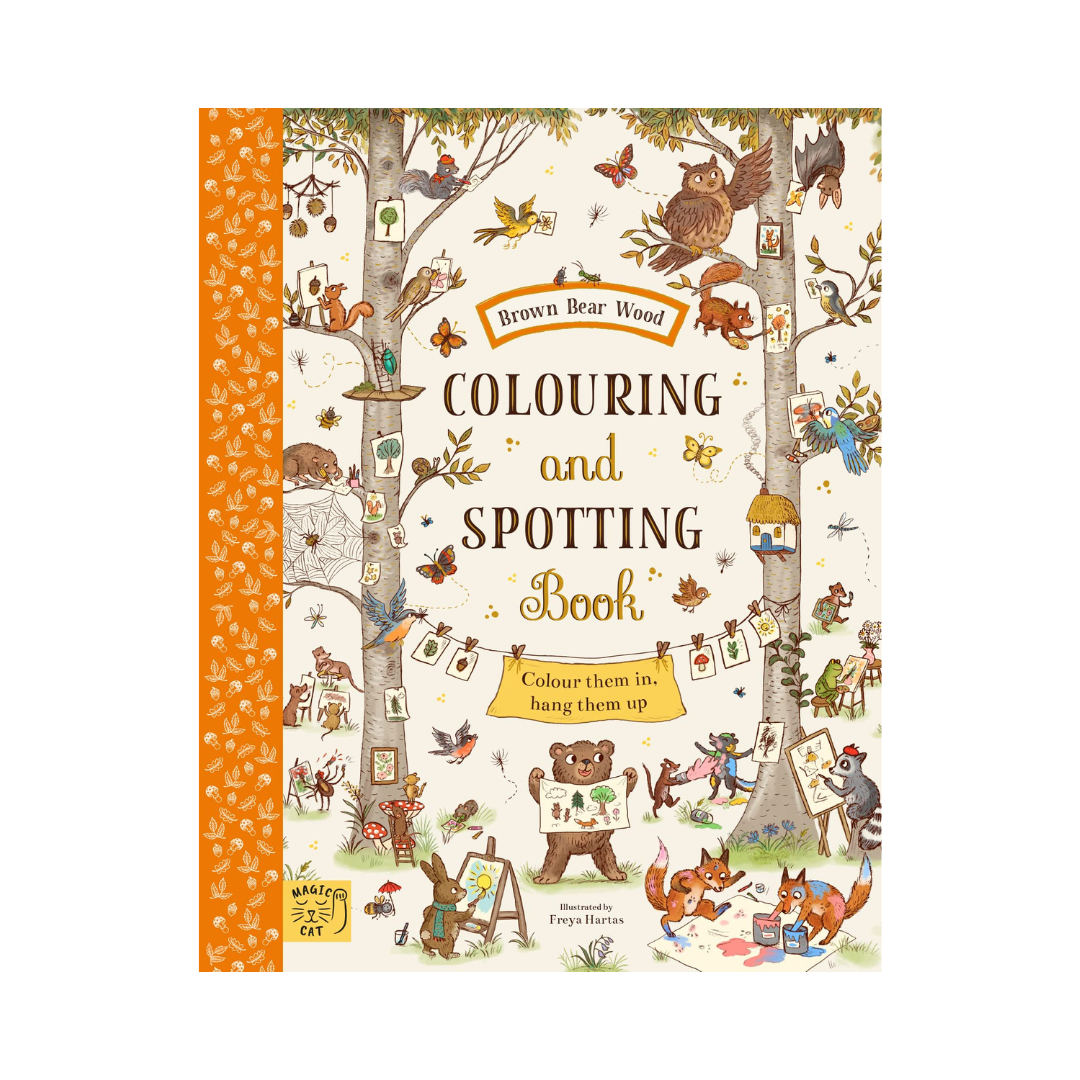 Brown Bear Wood Colouring and Spotting Book