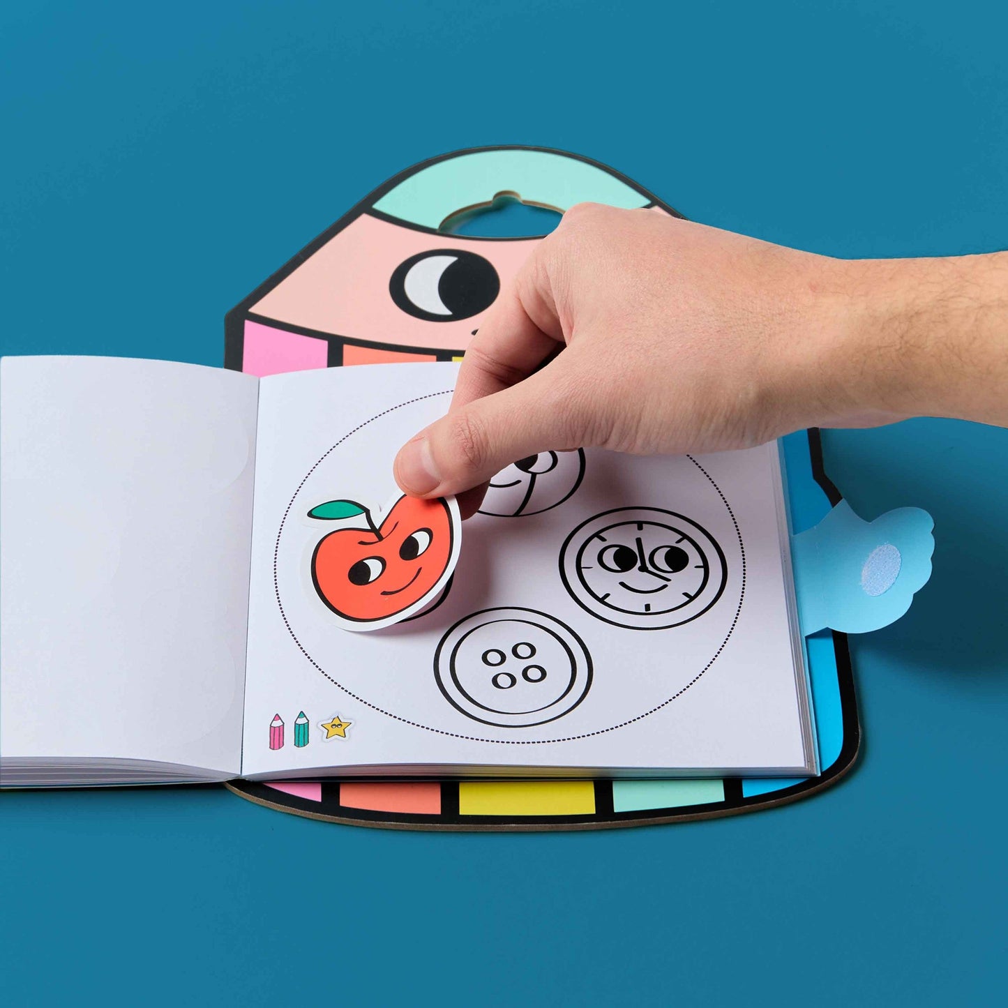 OMY, Montessori Shapes Sticker Book