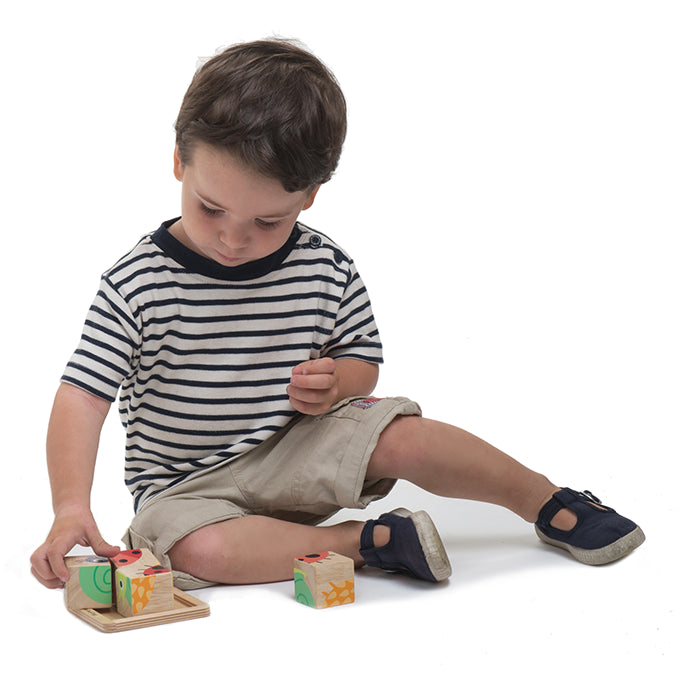 Wooden Baby Blocks Toy for Toddlers
