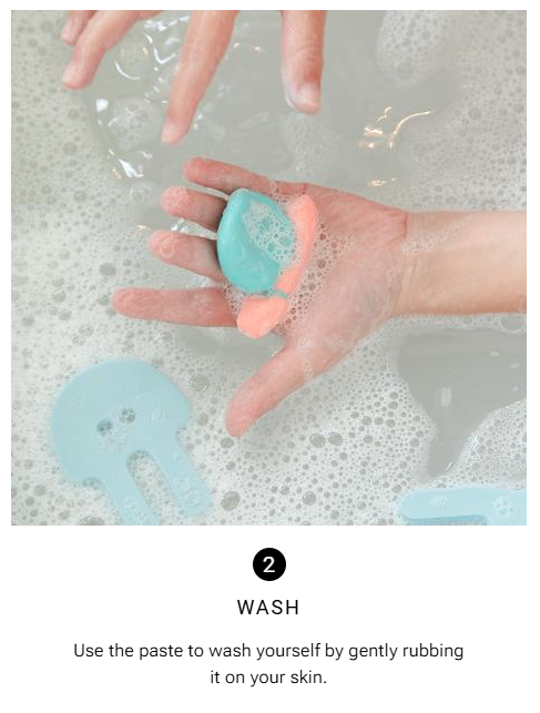 Pataploof! Bath & Shower Dough: Orange