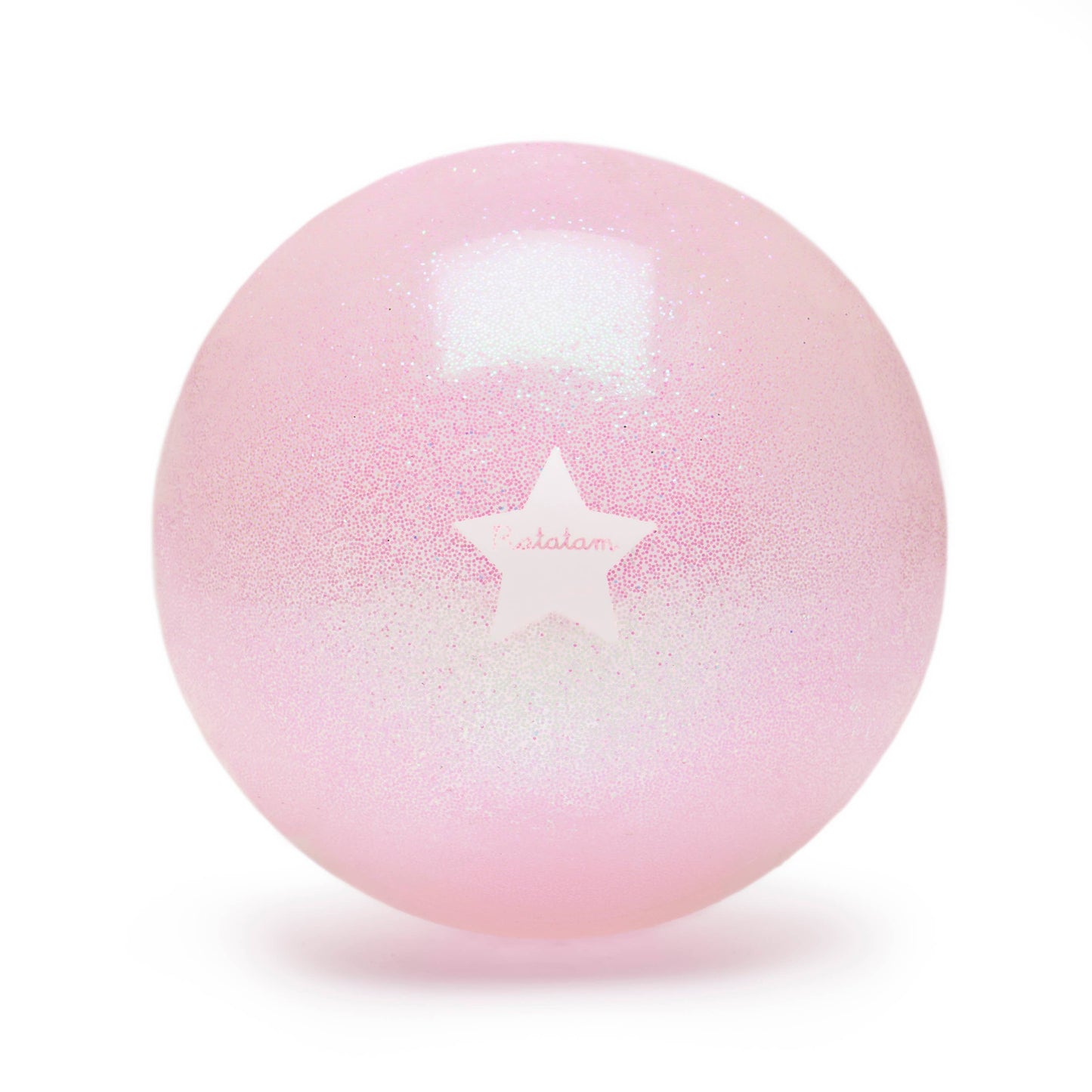 Ratatam! - Small 10 cm shellfish glitter balloon: Rose