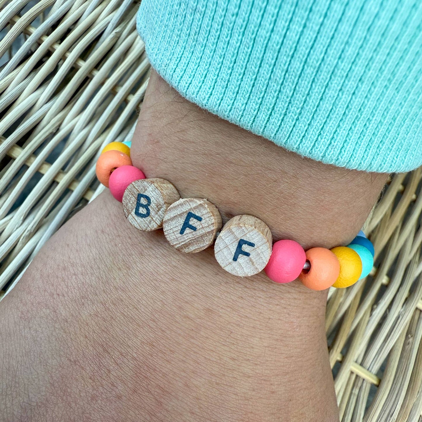 Beaded BFF Rainbow Friendship Bracelet Gift Kit