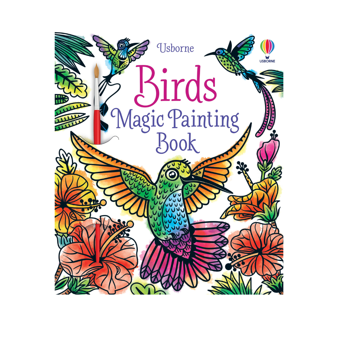 Birds Magic Painting Book
