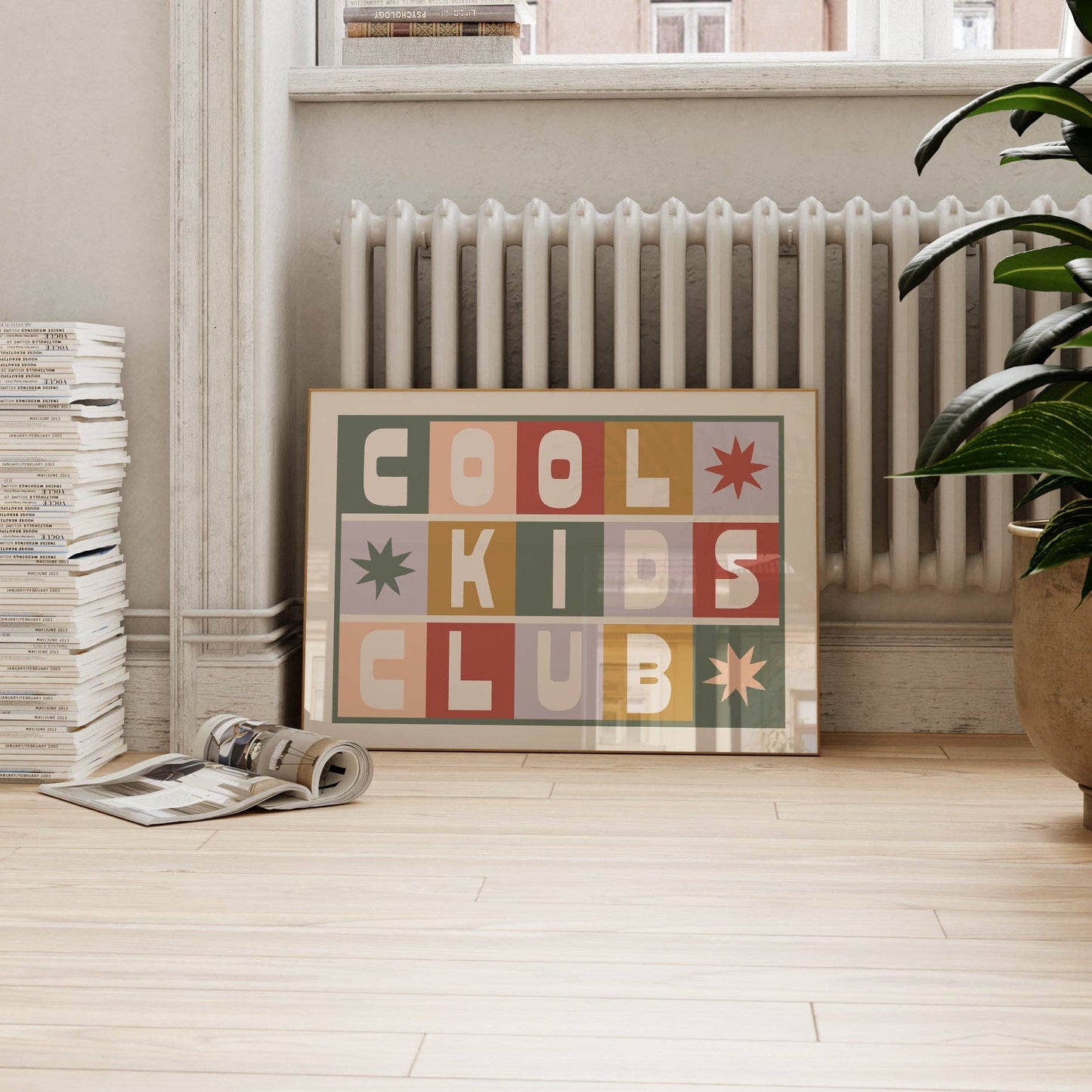 Lune Club - Cool Kids Club Print: Unframed, A3