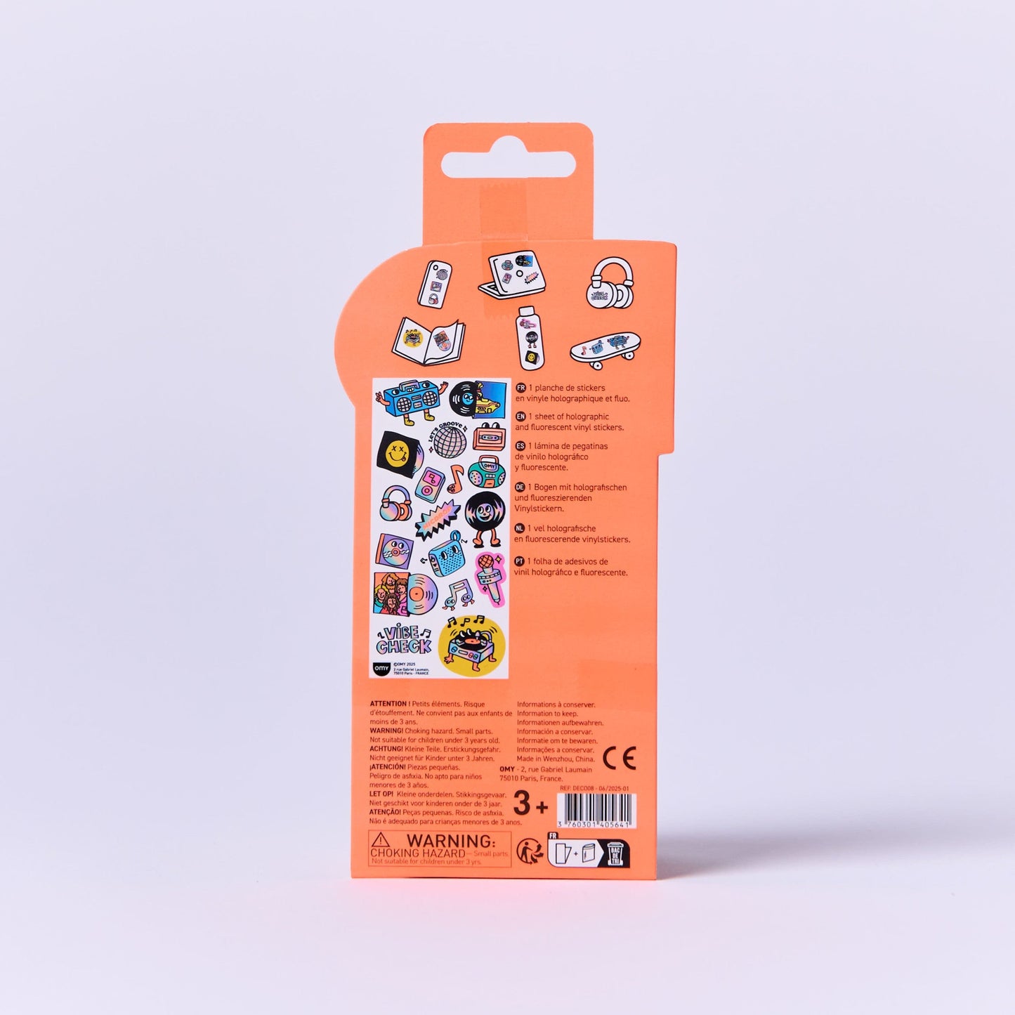OMY, Iconic Fabulous Stickers, Music
