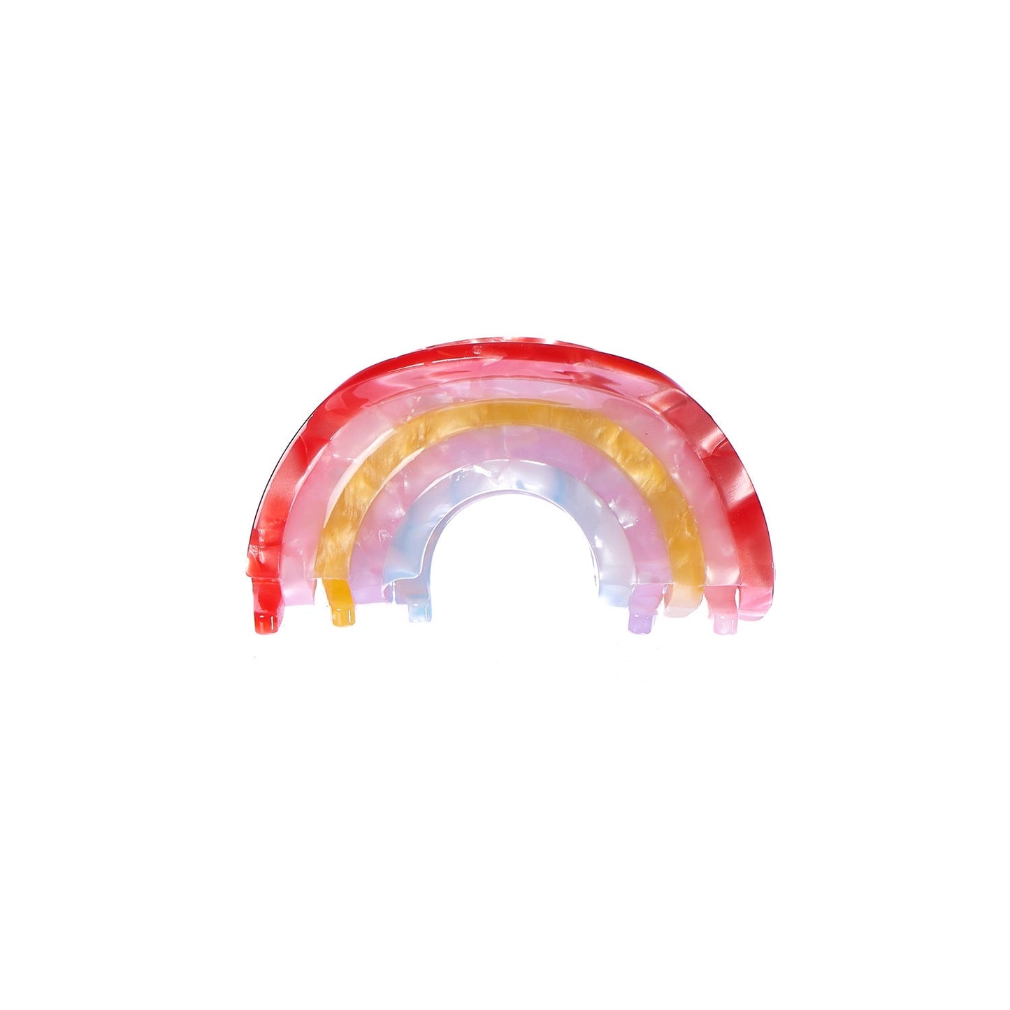 Shimmer Rainbow Claw Clip