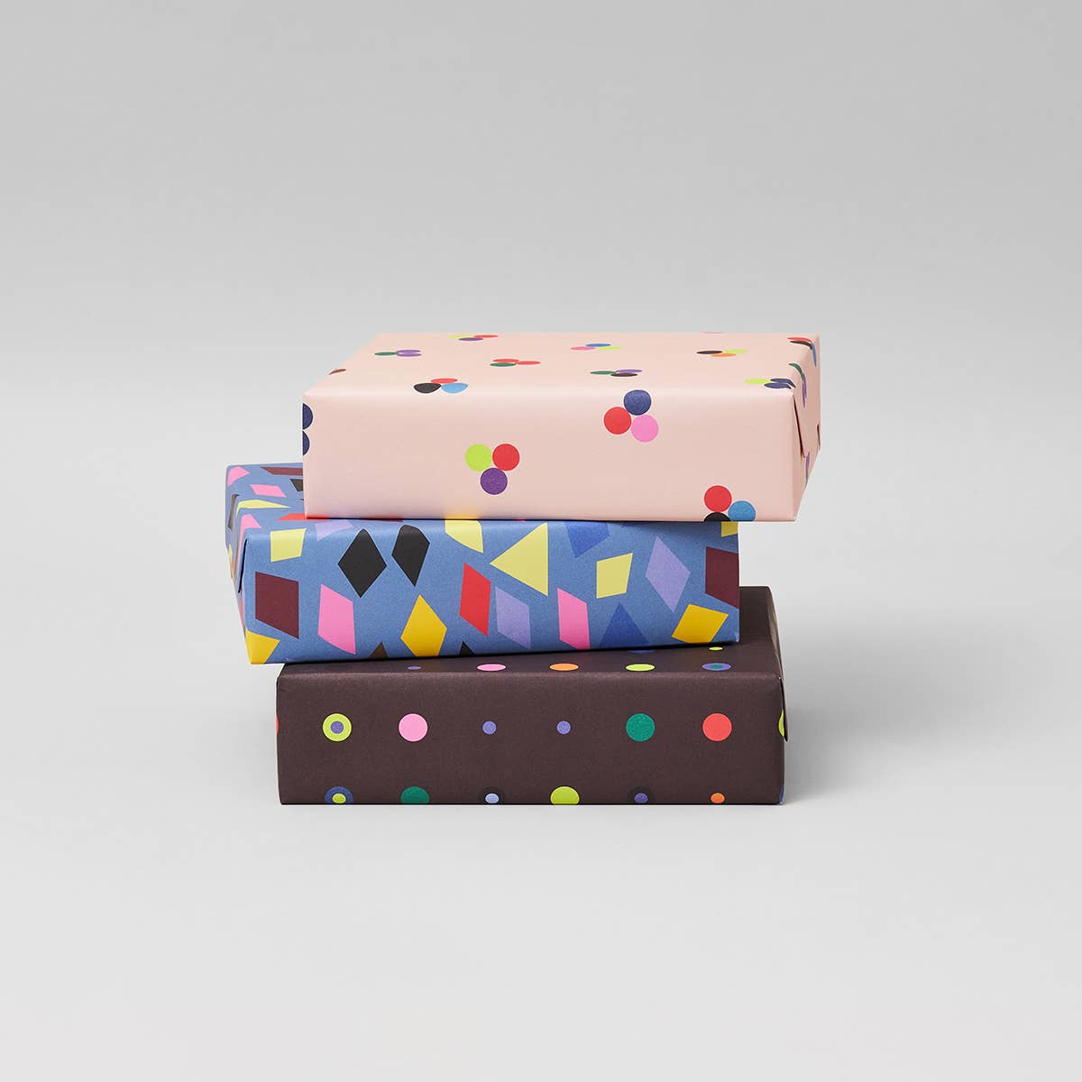 Bright Dot Cluster Gift Wrap