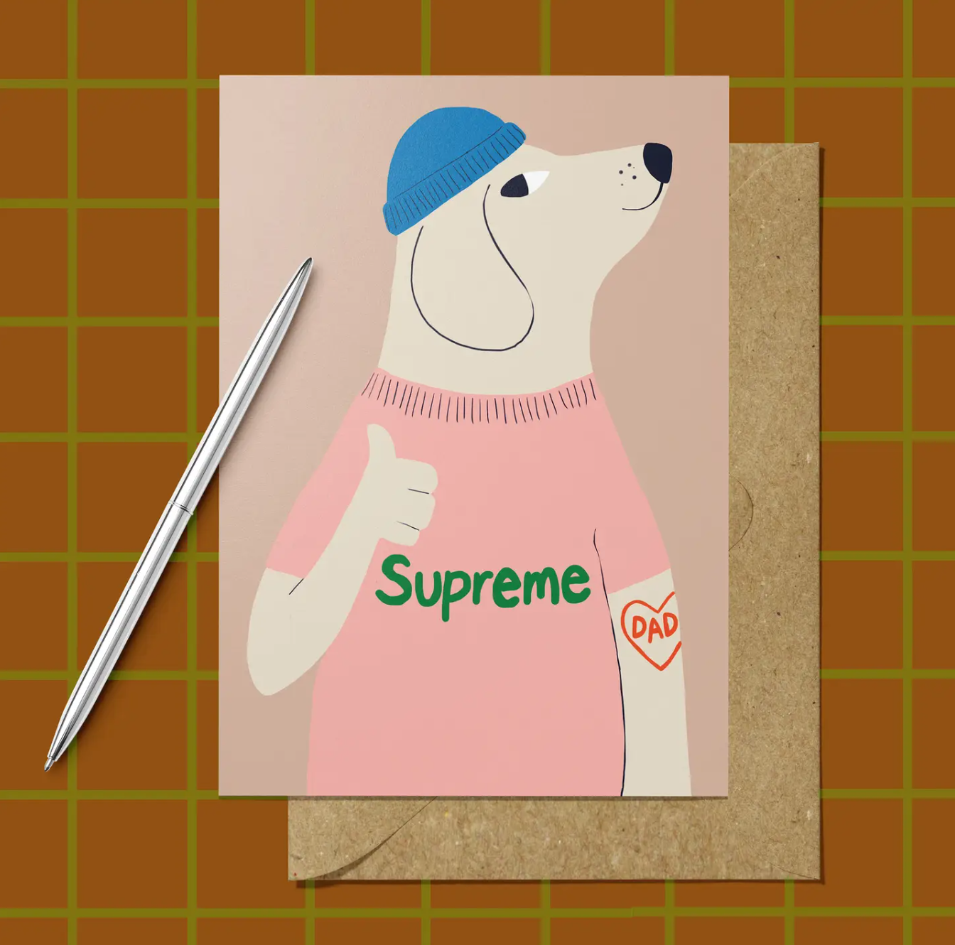 Supreme Dad - Father's Day Card