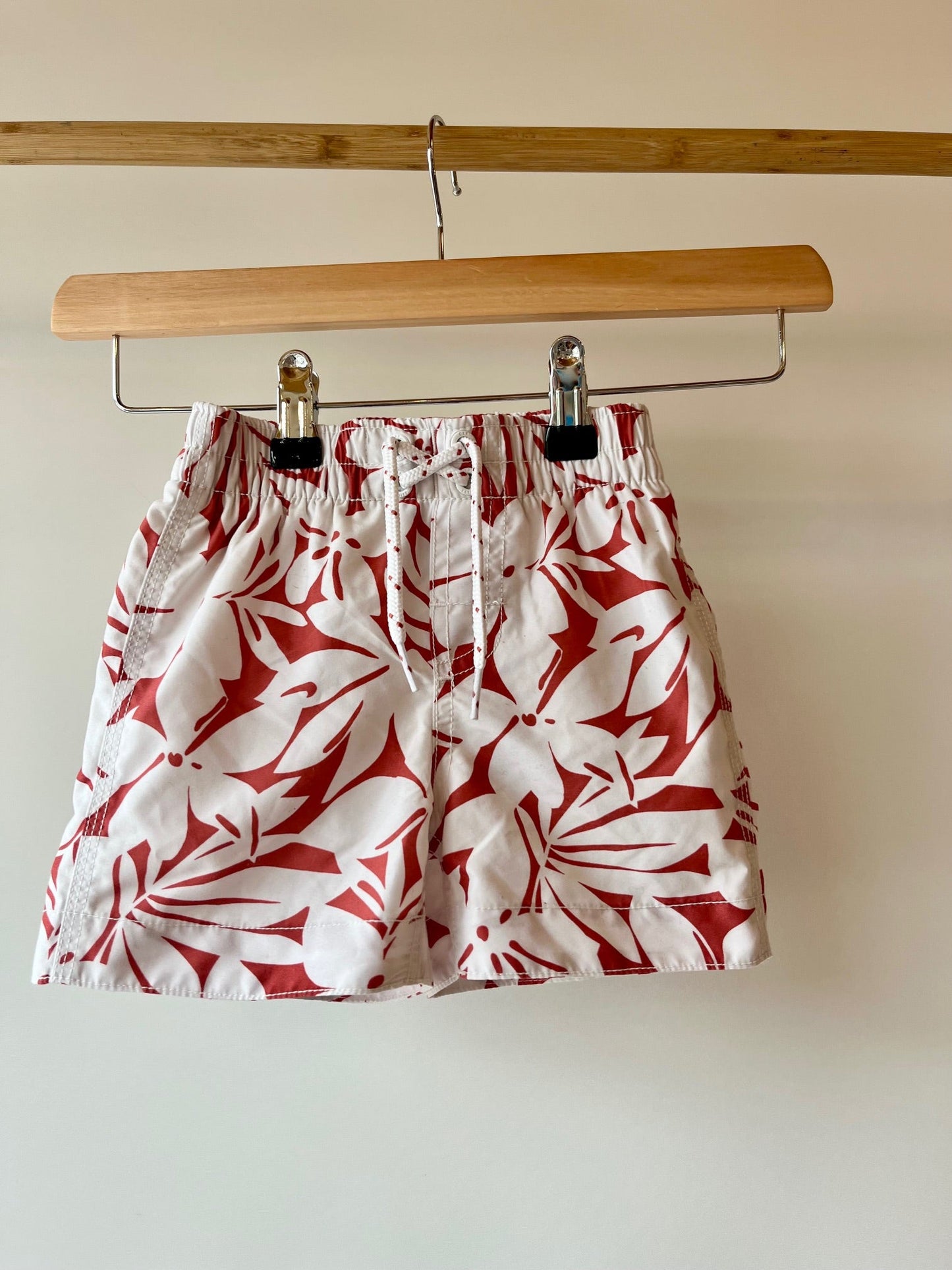 Preloved Baby Gap, Tropical Print Swim Shorts, 12-18 Months