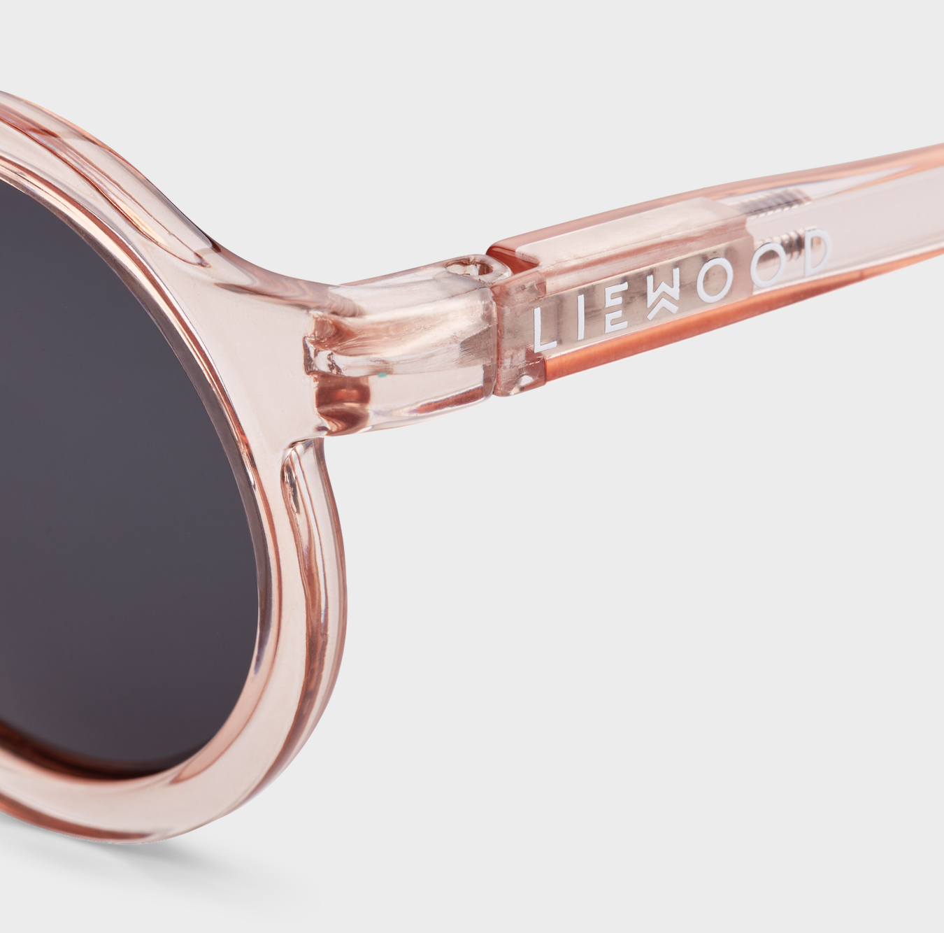 Transparent Rose Darla Sunglasses, 4 - 10 years old