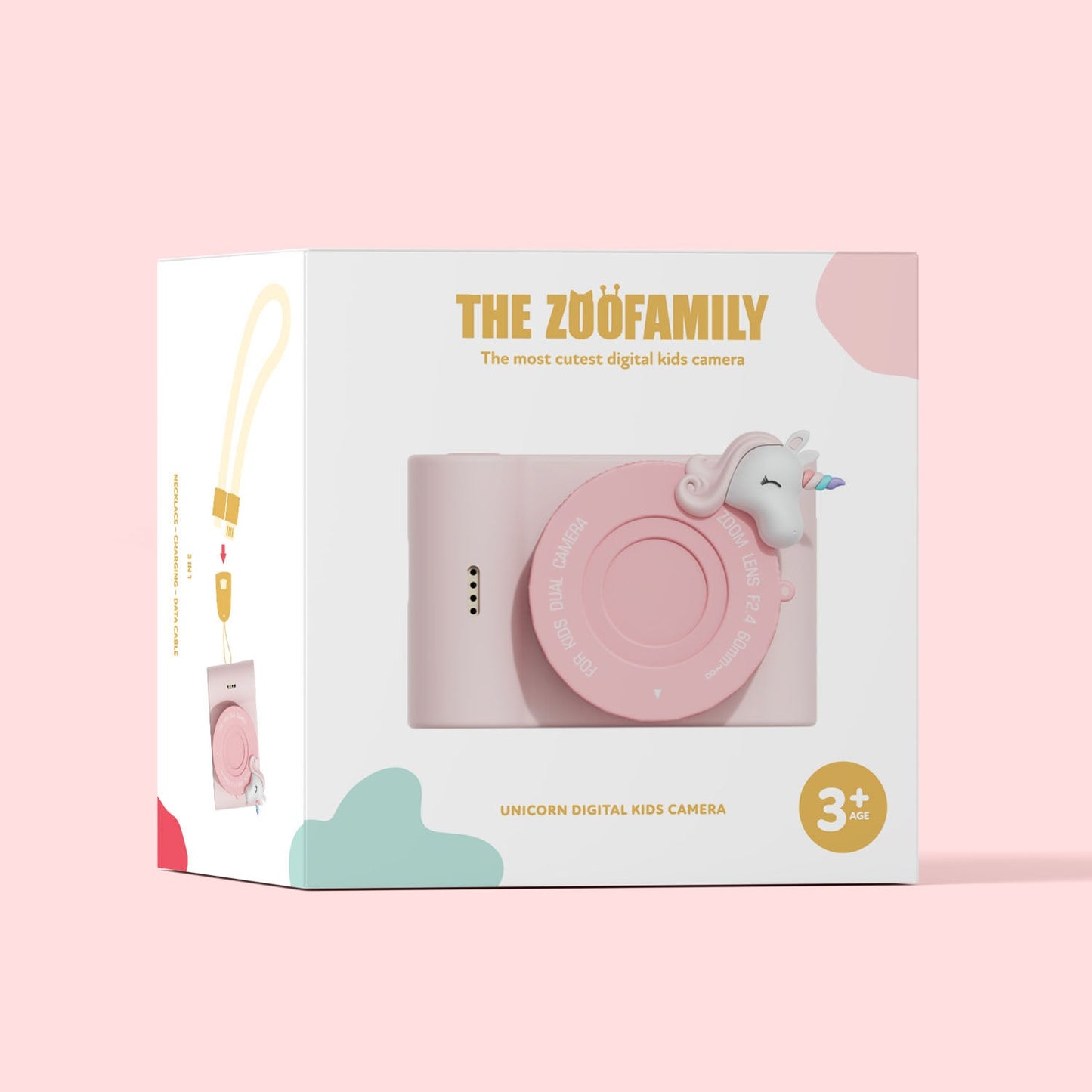The ZooFamily, Urban Zoo Digital Camera for Older Kids, Unicorn